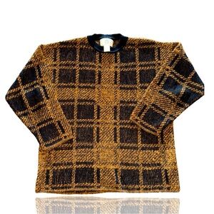 Vintage Anne Klein 80’s Casual Sweater: GUC: Ladies Retro Fashion: Large